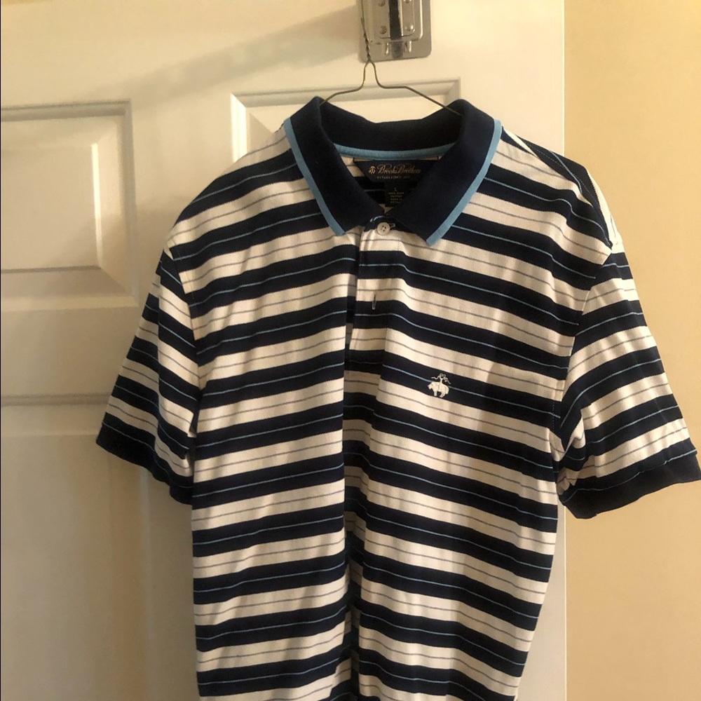 Men’s like new Brooks Brothers polo sz L